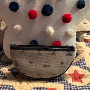 Gucci crescent moon make up /cosmetic bag